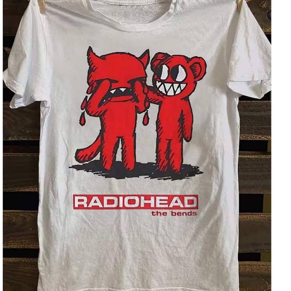 New ! Radiohead The Bends Tee